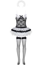 Tenue servante sexy 5 pièces