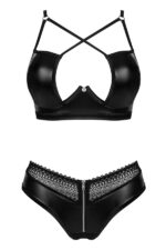 Ensemble 2 pièces sexy noir