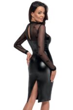Robe longue sexy wetlook