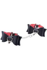 Menottes noir et rouge