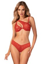 Ensemble sexy rouge