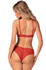 Ensemble sexy rouge